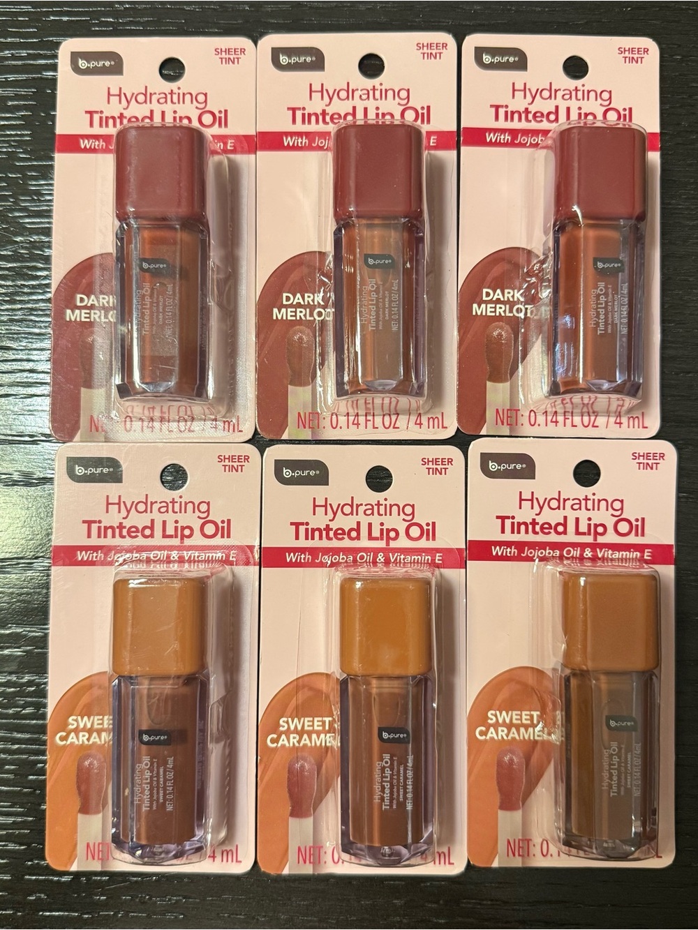 b.pure Hydrating Tinted Lip Oil